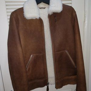 Schott Leather/Shearling Jacket, size L